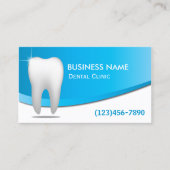 Dentist Bright Tooth Moderne tandheelkundige zorg Visitekaartje (Voorkant)