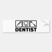 Dentist Bumpersticker (Voorkant)