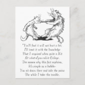 Dentist Cat Pulling Tooth Briefkaart (Voorkant)