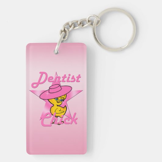 Dentist Chick #8 Sleutelhanger (achterkant)