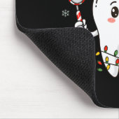 Dentist Christmas Teeth Xmas Lights Funny Dental S Muismat (Hoek)