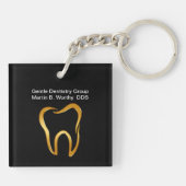 Dentist Classy-Sleutelhangers Sleutelhanger (Achterkant)