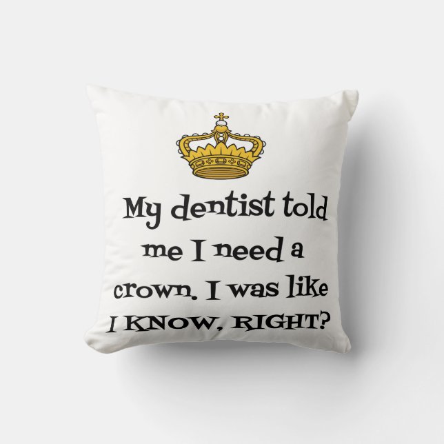 DENTIST CROWN KUSSEN (Voorkant)