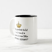 DENTIST CROWN TWEEKLEURIGE KOFFIEMOK (Voorkant links)