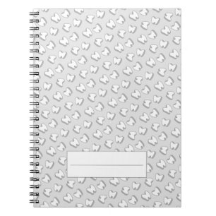 Dentist Cute 3D Tooth Pattern Dental Notitieboek