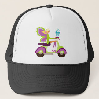 Dentist Cute Tooth Fairy Scooter Girl Trucker Pet
