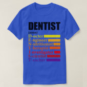 Dentist Definition Gift T-shirt (Design voorkant)