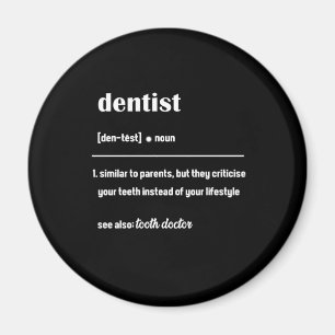 Dentist Definition tandheelkunde Tanden tandarts G Magneet