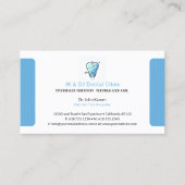 Dentist | Dental Appointment Card Visitekaartje (Voorkant)