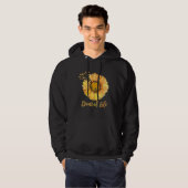 Dentist Dental Assistant Life Teeth Sunflower Hoodie (Voorkant volledig)