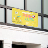 Dentist Dental Clinic Promotion Banner (Buitenkant Gebouw)