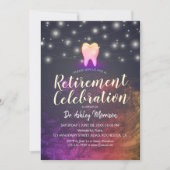 Dentist Dental Clinic Roos Gold Tooth Retirement Kaart (Voorkant)