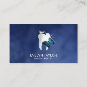 Dentist Dental Clinic Tanden Whitening Butterfly Visitekaartje