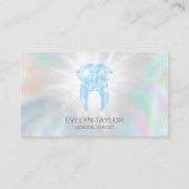 Dentist Dental Clinic tanden Whitening Smile Crown Visitekaartje (Voorkant)