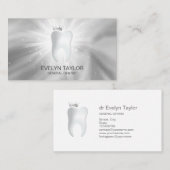 Dentist Dental Clinic tanden Whitening Smile Crown Visitekaartje (Voorkant / Achterkant)