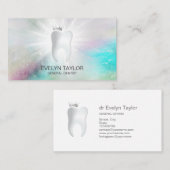 Dentist Dental Clinic tanden Whitening Smile Crown Visitekaartje (Voorkant / Achterkant)