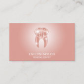 Dentist Dental Clinic tanden Whitening Smile Crown Visitekaartje (Voorkant)