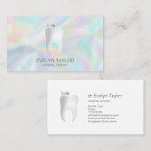 Dentist Dental Clinic tanden Whitening Smile Crown Visitekaartje (Voorkant / Achterkant)
