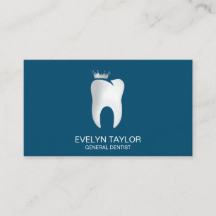 Dentist Dental Clinic tanden Whitening Smile Crown Visitekaartje