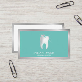 Dentist Dental Clinic tanden Whitening Smile Crown Visitekaartje