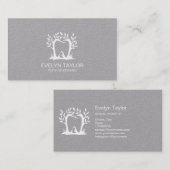 Dentist Dental Clinic tanden Whitening Smile Crown Visitekaartje (Voorkant / Achterkant)