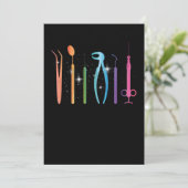 Dentist Dental Dentistry Tooth Teeth Doctor Gift Kaart (Staand voorkant)