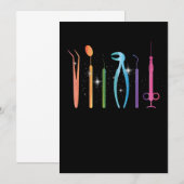 Dentist Dental Dentistry Tooth Teeth Doctor Gift Kaart (Voorkant / Achterkant)