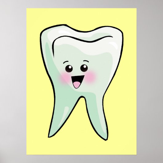 Dentist Dental Hygienist Artwork Poster (Voorkant)