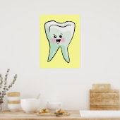 Dentist Dental Hygienist Artwork Poster (Keuken)
