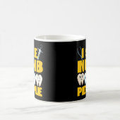 Dentist Dental Ik zie Numb Mensen Tooth Koffiemok (Center)