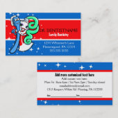 Dentist.Dental.Kantoor.Custom text.Appointment Afsprakenkaartje (Voorkant / Achterkant)