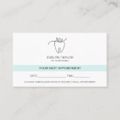 Dentist Dental Klinische tanden Whitening Benoemin Visitekaartje (Voorkant)