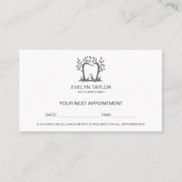 Dentist Dental Klinische tanden Whitening Benoemin Visitekaartje