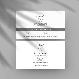 Dentist Dental Klinische tanden Whitening Benoemin Visitekaartje
