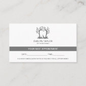 Dentist Dental Klinische tanden Whitening Benoemin Visitekaartje (Voorkant)