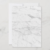 Dentist Dental School Afstuderen Moderne marmer Kaart (Achterkant)