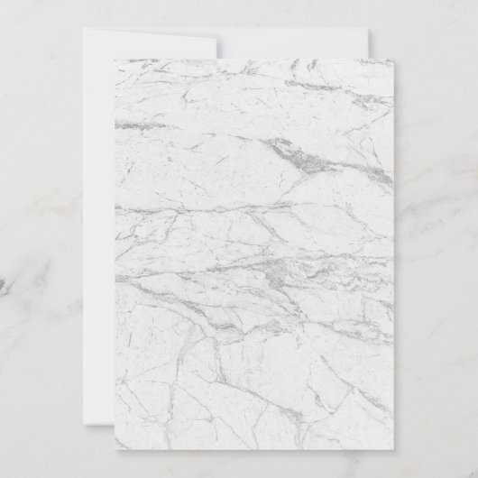 Dentist Dental School Afstuderen Moderne marmer Kaart (Achterkant)