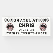 Dentist Dental School Afstuderen Spandoek (Horizontaal)