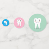 Dentist Dental Teeth Confetti (Voorkanten)
