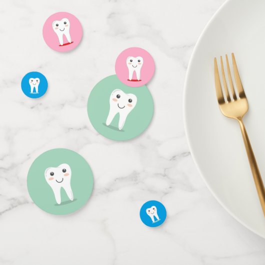 Dentist Dental Teeth Confetti (Groep)