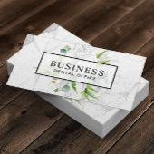 Dentist Dental Tooth Modern Marble Appointment Afsprakenkaartje