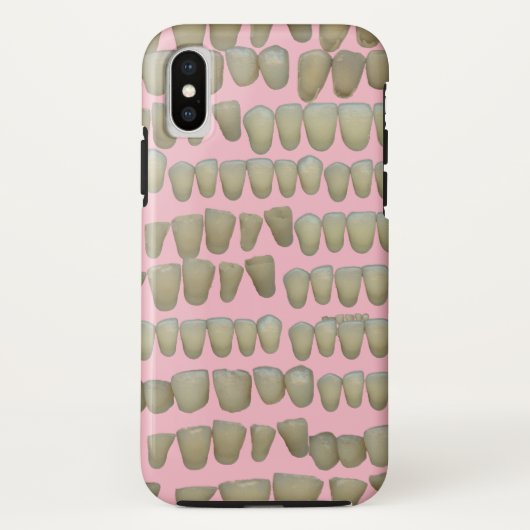 DENTIST DENTISTRY ORTHODONTICS ROTTEN TEETH MOUTH Case-Mate iPhone CASE (Achterkant)