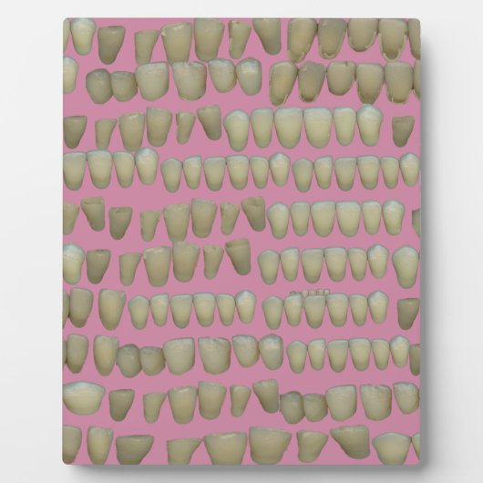 DENTIST DENTISTRY ORTHODONTICS ROTTEN TEETH MOUTH FOTOPLAAT (Voorkant)