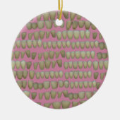 DENTIST DENTISTRY ORTHODONTICS ROTTEN TEETH MOUTH KERAMISCH ORNAMENT (Voorkant)