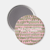 DENTIST DENTISTRY ORTHODONTICS ROTTEN TEETH MOUTH MAGNEET (Voorkant / Achterkant)