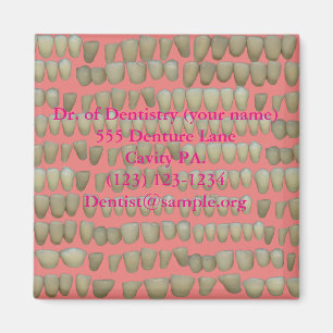 Dentist Dentistry Rotten Teeth Help Orthodontie Magneet