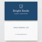 Dentist Dentistry Tooth Logo Visitekaartje