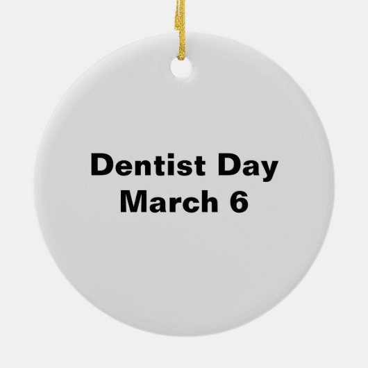 Dentist die werkt op het Ornament van de patiënt (Achterkant)