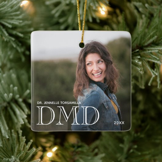 Dentist DMD Doctor Keramisch sieraad Ornament (Boom)