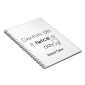 Dentist doe het! notitieboek (Rechterzijde)